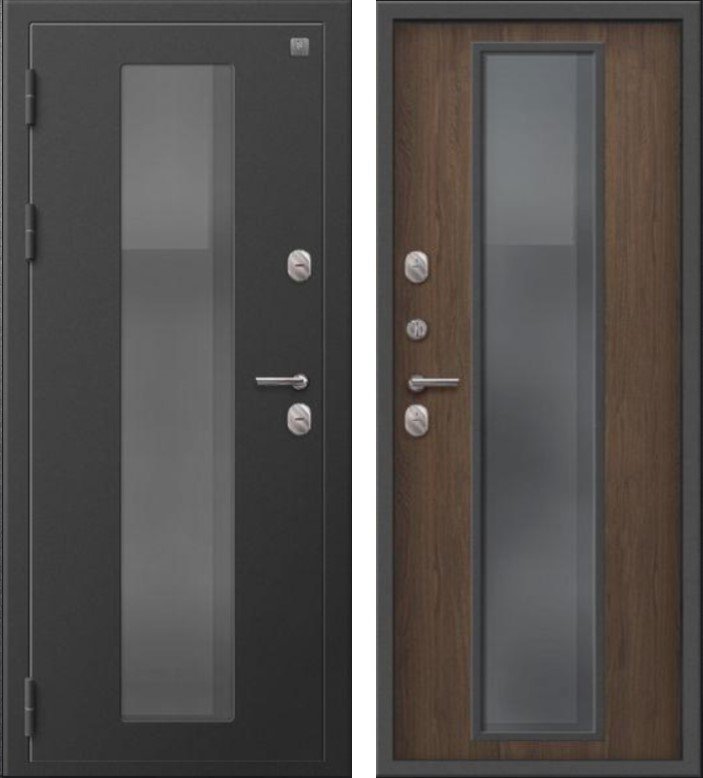 Дверь Термо-1000 Пепельный муар - Миндаль DIS007368