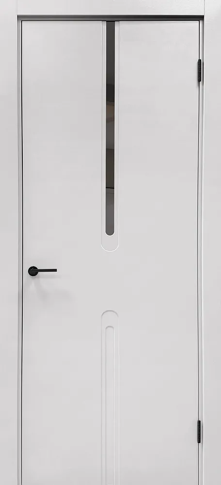 Фото Межкомнатная дверь Смальта-Шарм 13 Молочный ral 9010