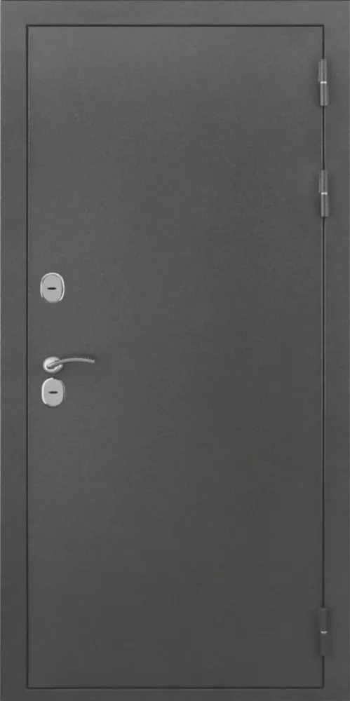 Дверь ДвериПРО L-Термо серебро ФЛ-701 (10мм, дуб шоколад) DPRO192052