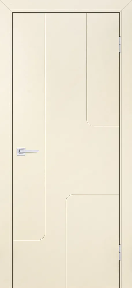 Фото Межкомнатная дверь Смальта-Лайн 01 Слоновая кость ral 1013