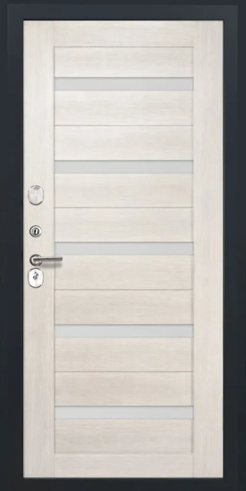 Товар Дверь ДвериПРО Модель L-46 СБ-1 (ст. белое, 16мм, беленый дуб) DPRO195810