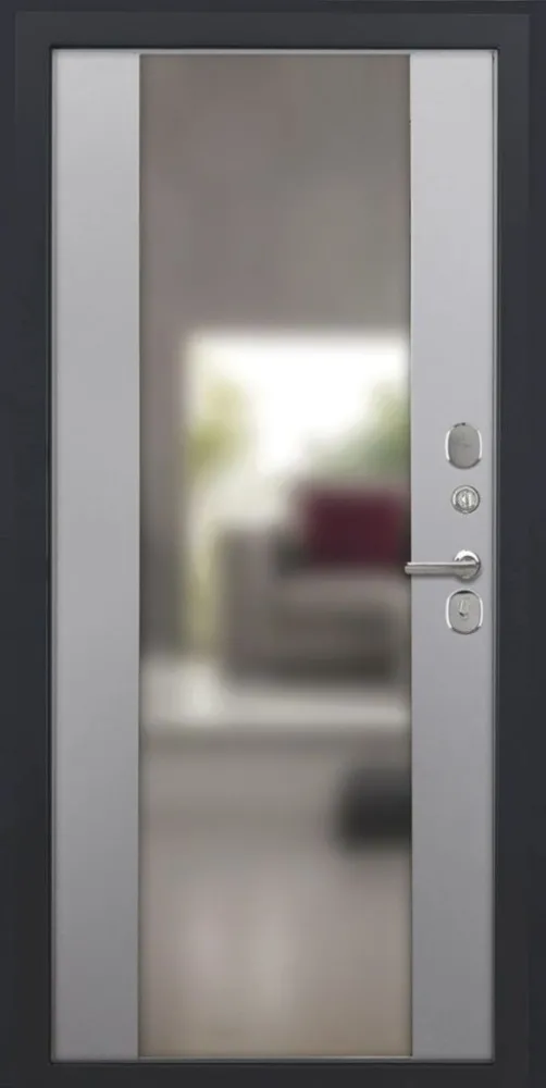 Товар Дверь ДвериПРО Д-68 Алиса (16мм, ПВХ софт грей, зеркало) DPRO195344